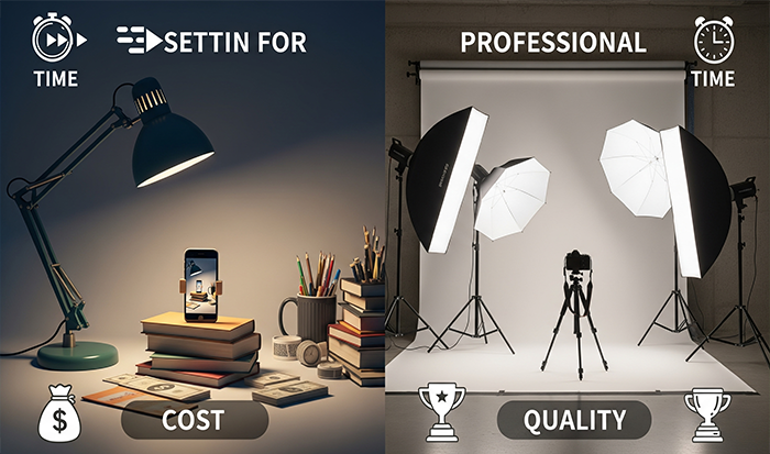 DIY vs. Professional Amazon Product Photography Services