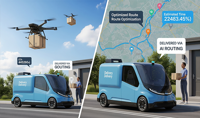 Impact of AI and Automation on Delivery Speed and Accuracy